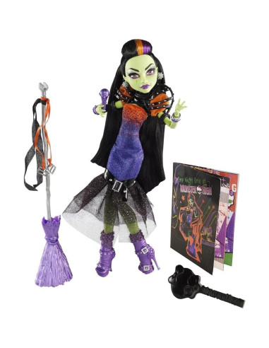 Muñeca Casta Fierce Monster High Mattel 32 cm con Micrófono
