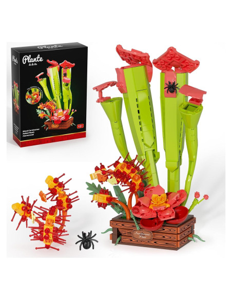 Juego de Construcción Plantas Carnívoras SHAREHB 455PCS