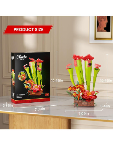 Juego de Construcción Plantas Carnívoras SHAREHB 455PCS
