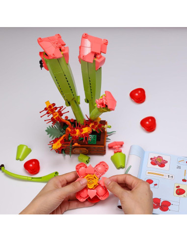 Juego de Construcción Plantas Carnívoras SHAREHB 455PCS