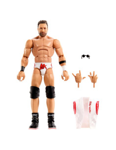Figura de Acción Elite Mattel WWE LA Knight 15 cm con Accesorios