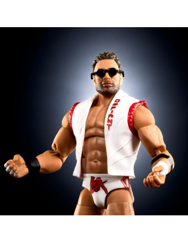 Figura de Acción Elite Mattel WWE LA Knight 15 cm con Accesorios