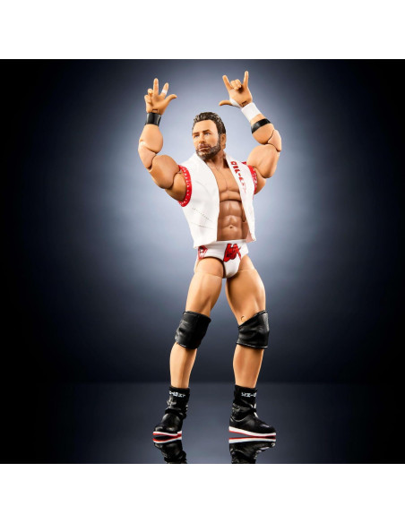Figura de Acción Elite Mattel WWE LA Knight 15 cm con Accesorios