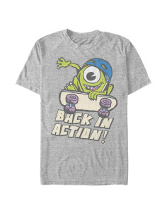 Camiseta de Niños Mike Wazowski Monsters University Azul Grande