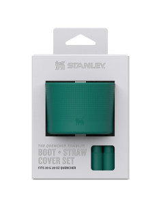 Protector de Silicona STANLEY Quencher 20/30 oz + Cubierta de Paja