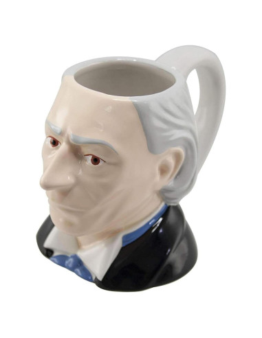Taza Cerámica 3D Doctor Who 1er Doctor William Hartnell 325ml