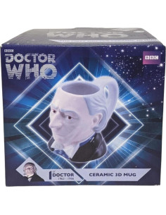 Taza Cerámica 3D Doctor Who 1er Doctor William Hartnell 325ml 2