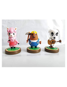 Amiibo Animal Crossing 3-Pack Reese, Mr. Resetti, K.K. Slider