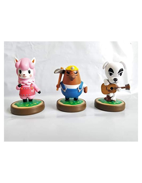 Amiibo Animal Crossing 3-Pack Reese, Mr. Resetti, K.K. Slider