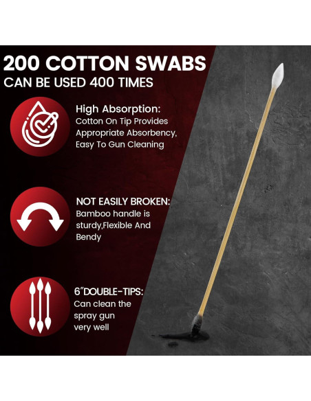 Suministros de limpieza de armas BABONIE 5300 - 800 piezas