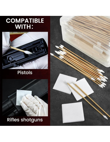 Suministros de limpieza de armas BABONIE 5300 - 800 piezas