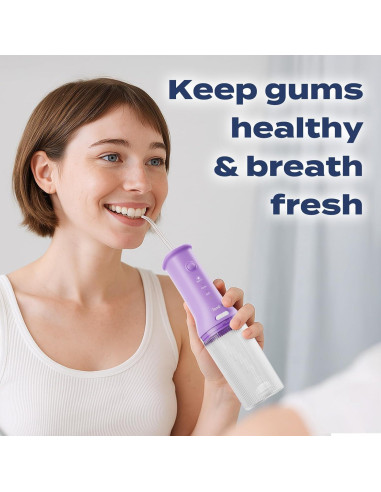 Hilo Dental Portátil 7AM2M Inalámbrico Recargable IPX7