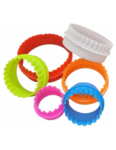 Juego de Cortadores de Galletas Handy Housewares 6 Piezas Redondos