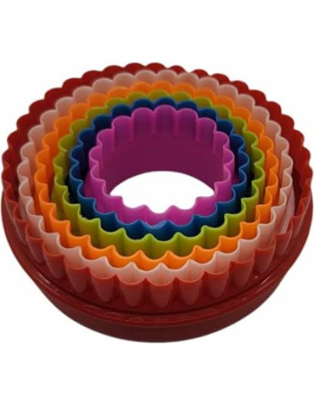 Juego de Cortadores de Galletas Handy Housewares 6 Piezas Redondos