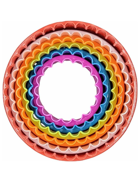 Juego de Cortadores de Galletas Handy Housewares 6 Piezas Redondos