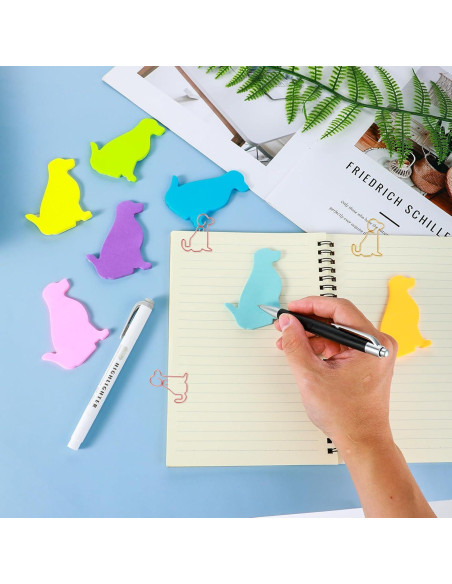 Notas Adhesivas de Perro Ymapinc 210 Hojas Coloridas