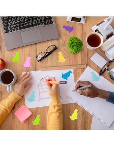 Notas Adhesivas de Perro Ymapinc 210 Hojas Coloridas