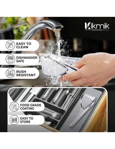 Exprimidor de Limón Manual Kikmik de Acero Inoxidable 0.52 kg