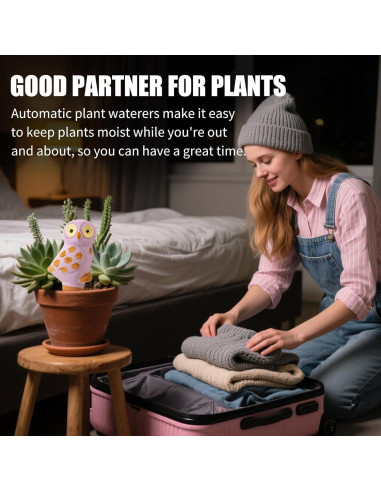 Paquete de 4 Picos de Riego SURE YUESI de Terracota 371g