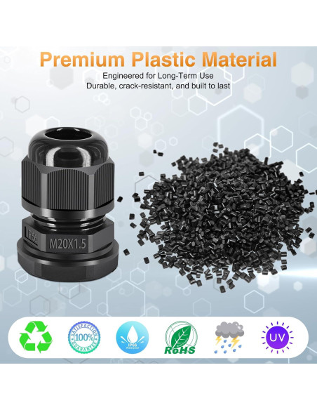 Interruptor Doble Exterior USUPERINK IP66 15A 2 Gang