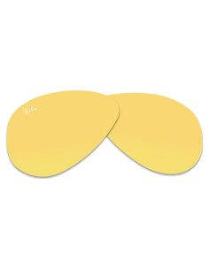 Lentes Ray-Ban RB3025 Aviator 58mm Amarillo + Kit Cuidado
