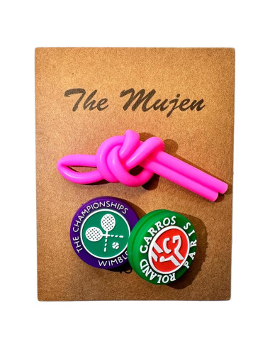 Amortiguador de Tenis The Mujen Rosa - Paquete de 3 Unidades