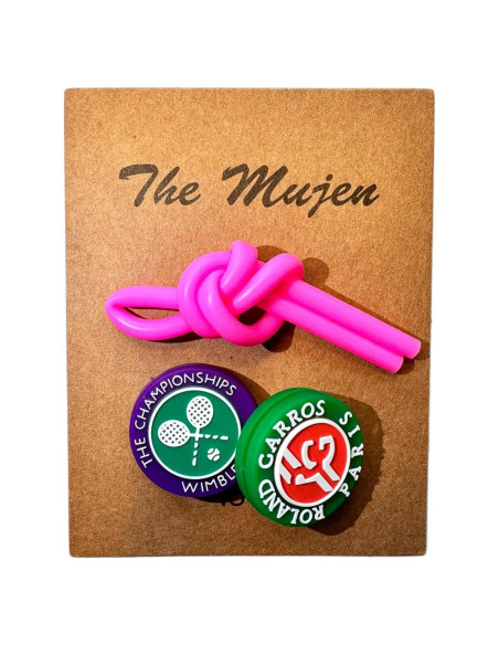 Amortiguador de Tenis The Mujen Rosa - Paquete de 3 Unidades