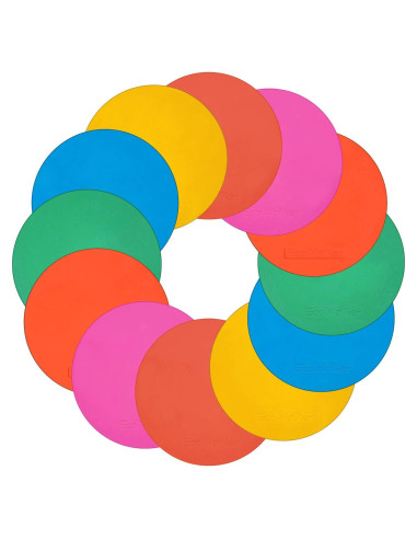 12 Marcadores de Piso TPE Eco Walker 20cm para Entrenamiento