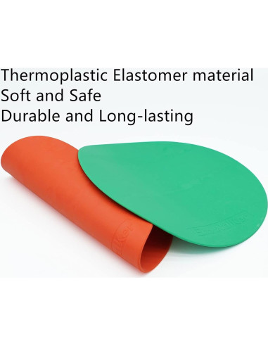 12 Marcadores de Piso TPE Eco Walker 20cm para Entrenamiento