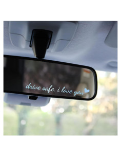 Calcomanías Holográficas Miarita para Espejo Retrovisor - 3 Piezas