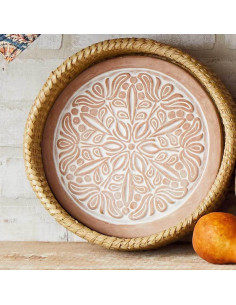 Cesta de Pan Redonda Better World Bio con Calentador de Terracota 2