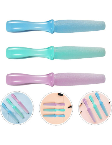 Raspador de pies Healifty 3 piezas Exfoliantes Ergonómicos