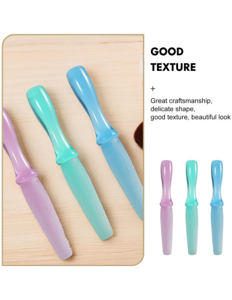 Raspador de pies Healifty 3 piezas Exfoliantes Ergonómicos