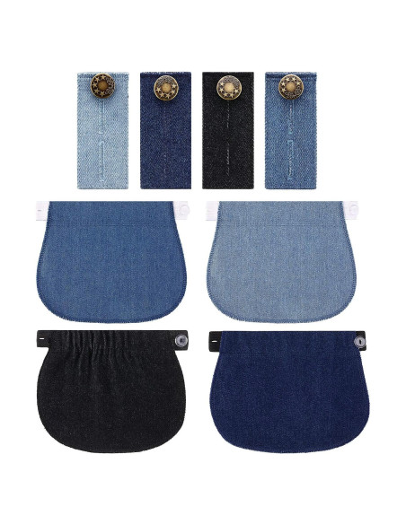 Extensores de Pantalones de Maternidad WILLBOND 8 Piezas