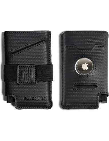 Billetera Minimalista Slim Hayvenhurst con Bloqueo RFID - Negro