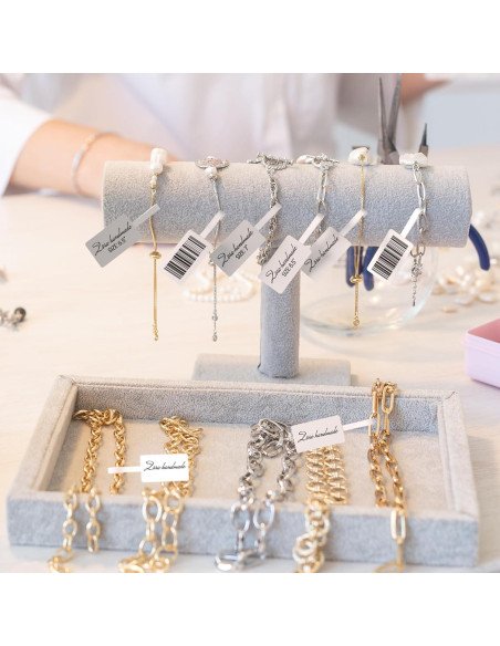 Etiquetas Térmicas Phomemo M110, 100 pcs, 30x25mm, Negro sobre Blanco