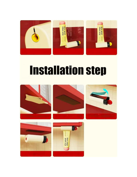 Exprimidor de Pasta de Dientes Magnético Chenshuo Blanco 10.8cm