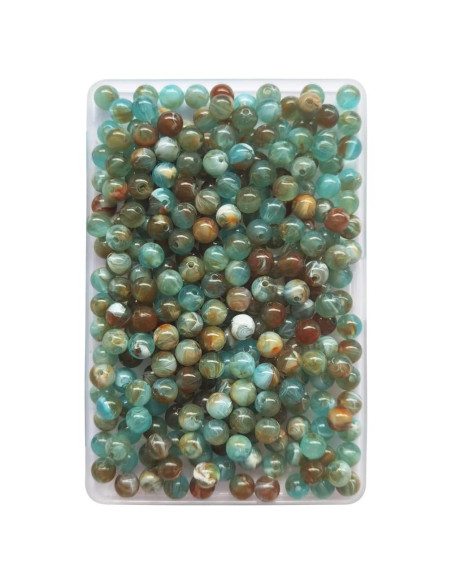 Perlas Acrílicas INSPIRELLE 8mm 300pcs Patrones Mármol Joyería