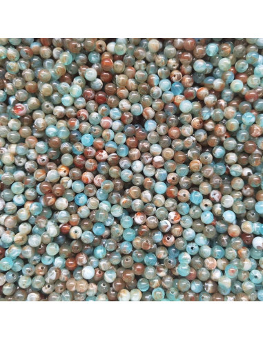 Perlas Acrílicas INSPIRELLE 8mm 300pcs Patrones Mármol Joyería