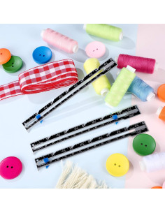 Calibrador Deslizante de Costura Frienda - 3 Piezas, Acero Inoxidable 2