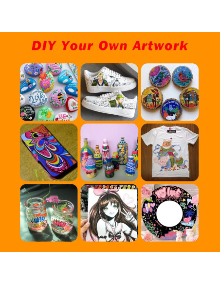 Marcadores de Pincel Acuarelables MAIKEDEPOT 24 Colores