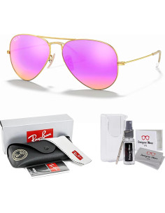 Gafas de sol Ray-Ban RB3025 Aviator Unisex + Kit de limpieza 2
