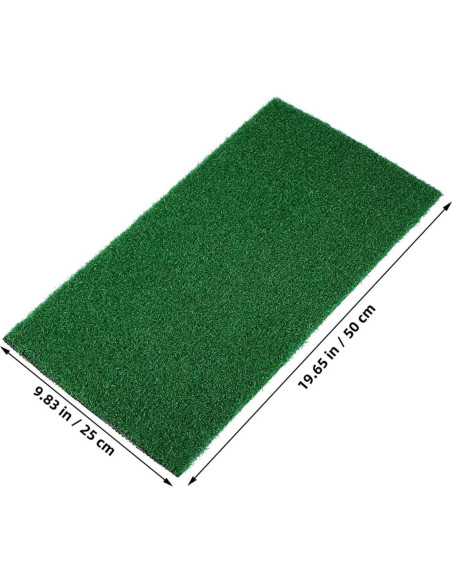 Césped Artificial para Tortugas Jojofuny 50x25 cm Verde