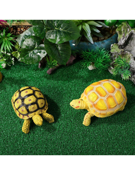 Césped Artificial para Tortugas Jojofuny 50x25 cm Verde