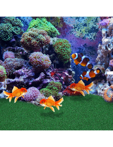 Césped Artificial para Tortugas Jojofuny 50x25 cm Verde