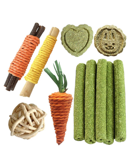 Juguetes de golosinas para roedores TANOMA - 11 piezas