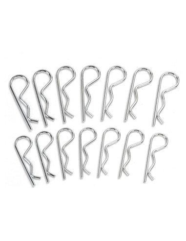 14 Pasadores de Cotter R-Clip BonxaxK 60mm Acero Inoxidable