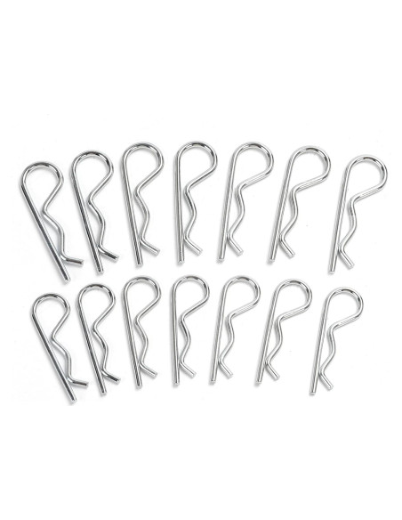 14 Pasadores de Cotter R-Clip BonxaxK 60mm Acero Inoxidable
