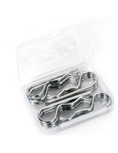 14 Pasadores de Cotter R-Clip BonxaxK 60mm Acero Inoxidable 2