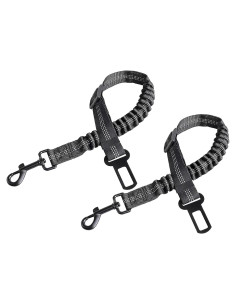 Cinturón de Seguridad para Perros Gobelieve 2-Pack Ajustable